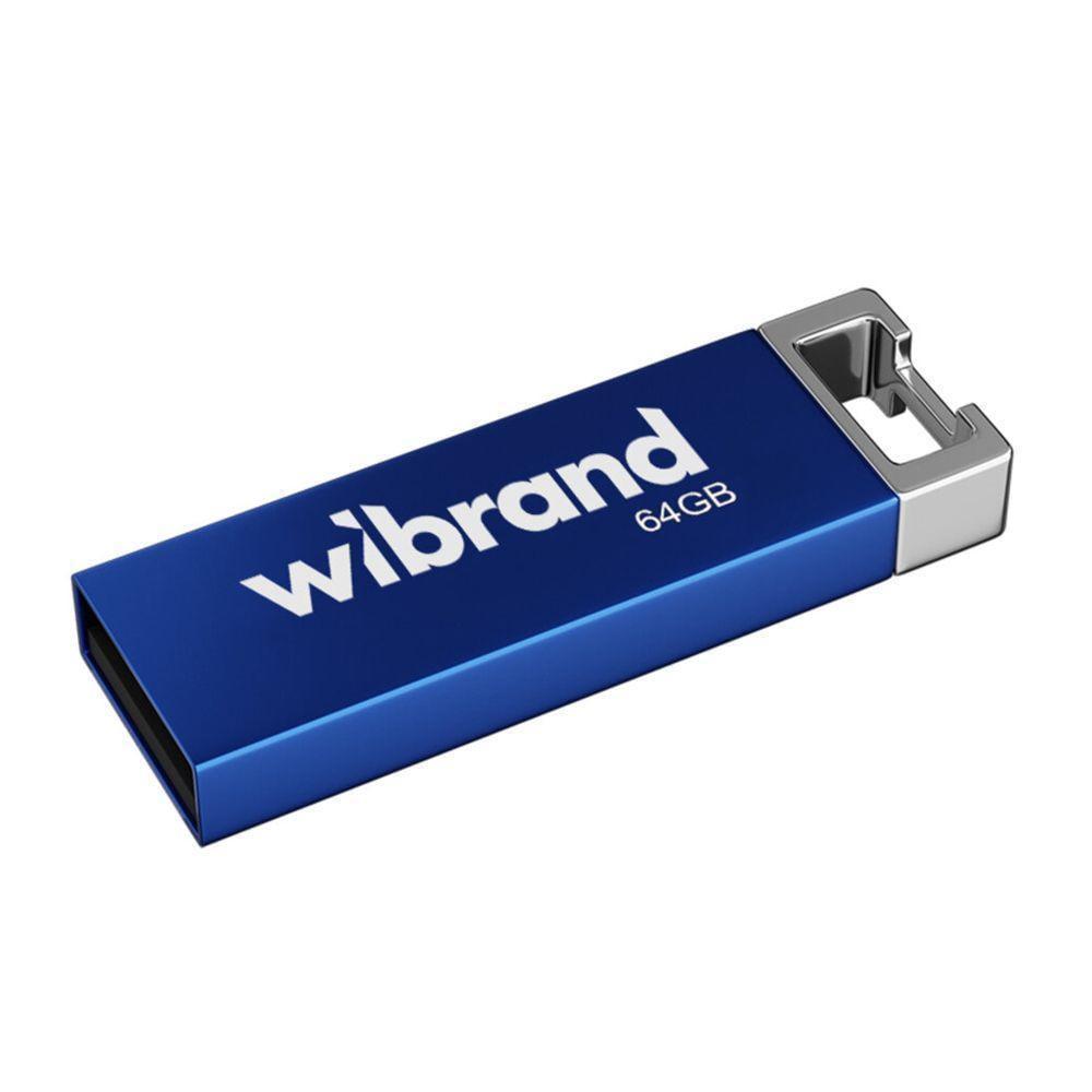 Флеш-пам'ять USB Wibrand Chameleon 64 Гб Синій (3001624208)
