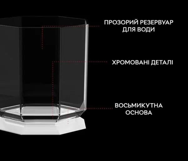 Зволожувач повітря Humidifier AND5295 Голова вовка аромадифузор 650 мл Чорний (21411) - фото 5 Зволожувач повітря Humidifier AND5295 Голова вовка аромадифузор 650 мл Чорний (21411) - фото 5