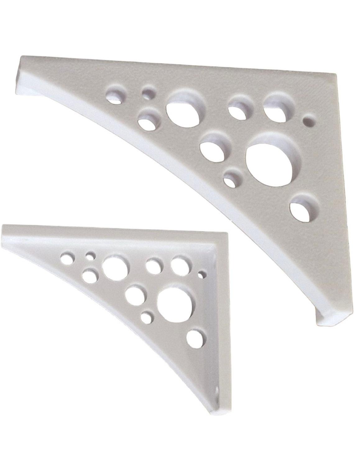 Тримач полиці Сирок для полиць шириною до 150 мм пластик ПЕТ до 12 кг 110х85х20 см 2 шт. (99372633)