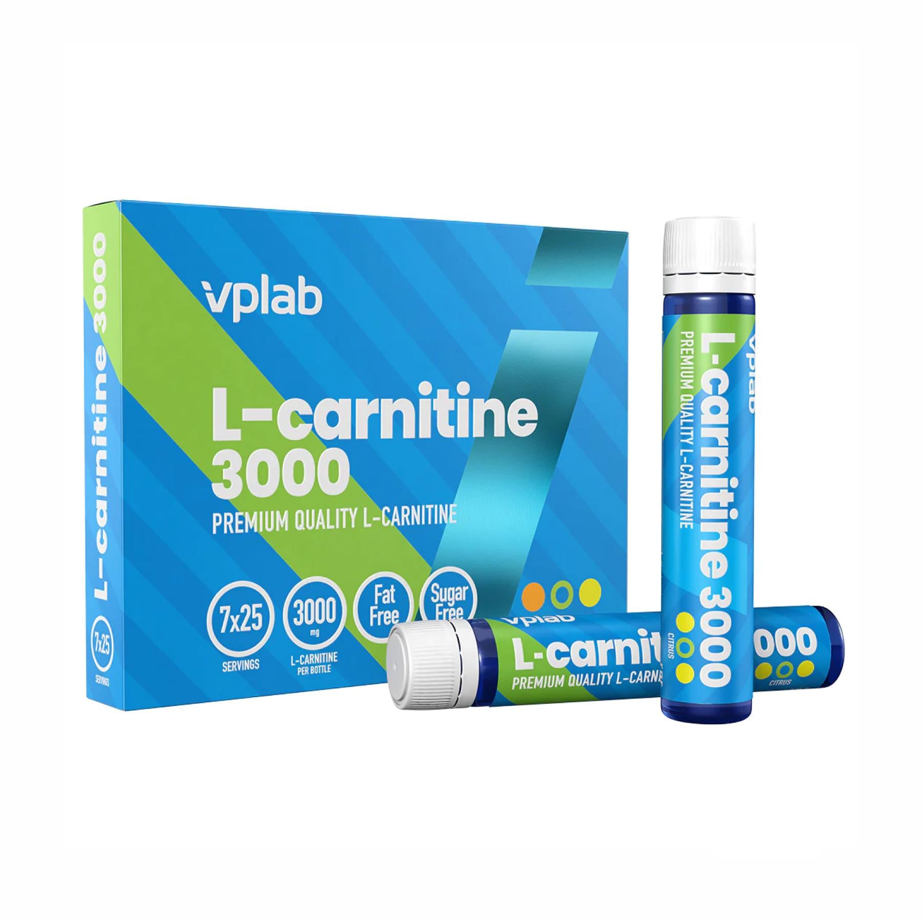 Жиросжигатель L-Carnitine 3000 7x25 мл Citrus (2022-10-0494)