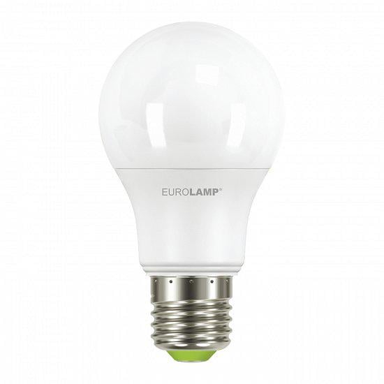 Лампа светодиодная Eurolamp LED-A60-10273P груша 10 W 220 V 800 lm 3000K Е27 60х112 мм (4260484998668)