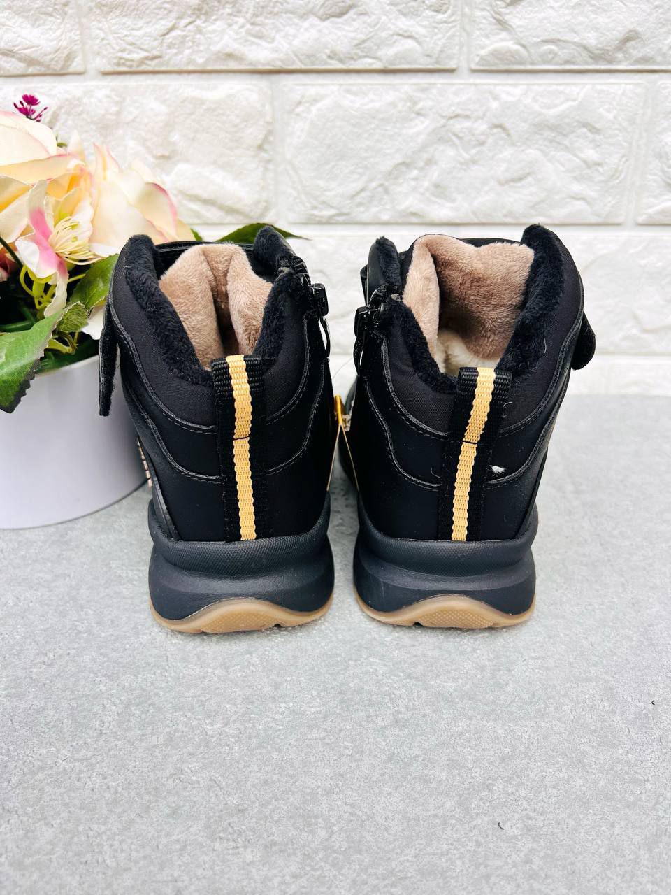 Черевики для хлопчика зимові Clibee 1882 р. 33 21,5 см Чорний (1882-5) - фото 3 Черевики для хлопчика зимові Clibee 1882 р. 33 21,5 см Чорний (1882-5) - фото 3