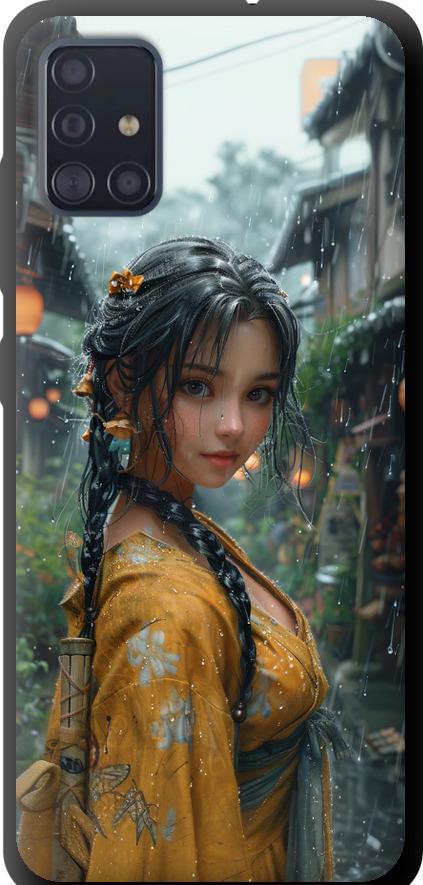 Чехол на Samsung Galaxy A51 2020 A515F Anime-girl (6133b-1827-42517)
