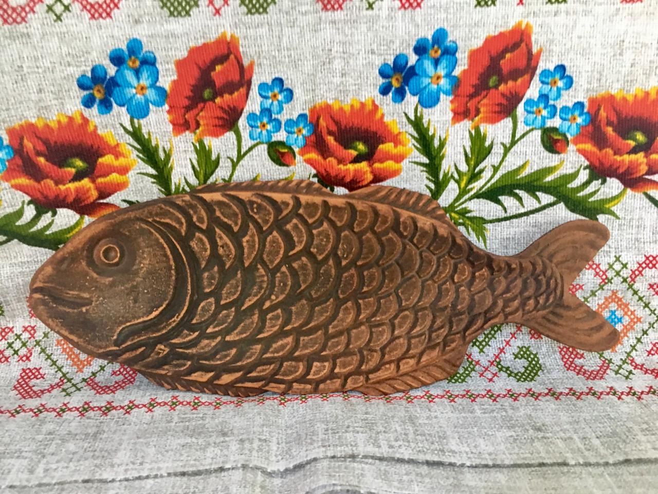 Селедочница глиняная Рыбка 32 см (583644219) - фото 5 Селедочница глиняная Рыбка 32 см (583644219) - фото 5