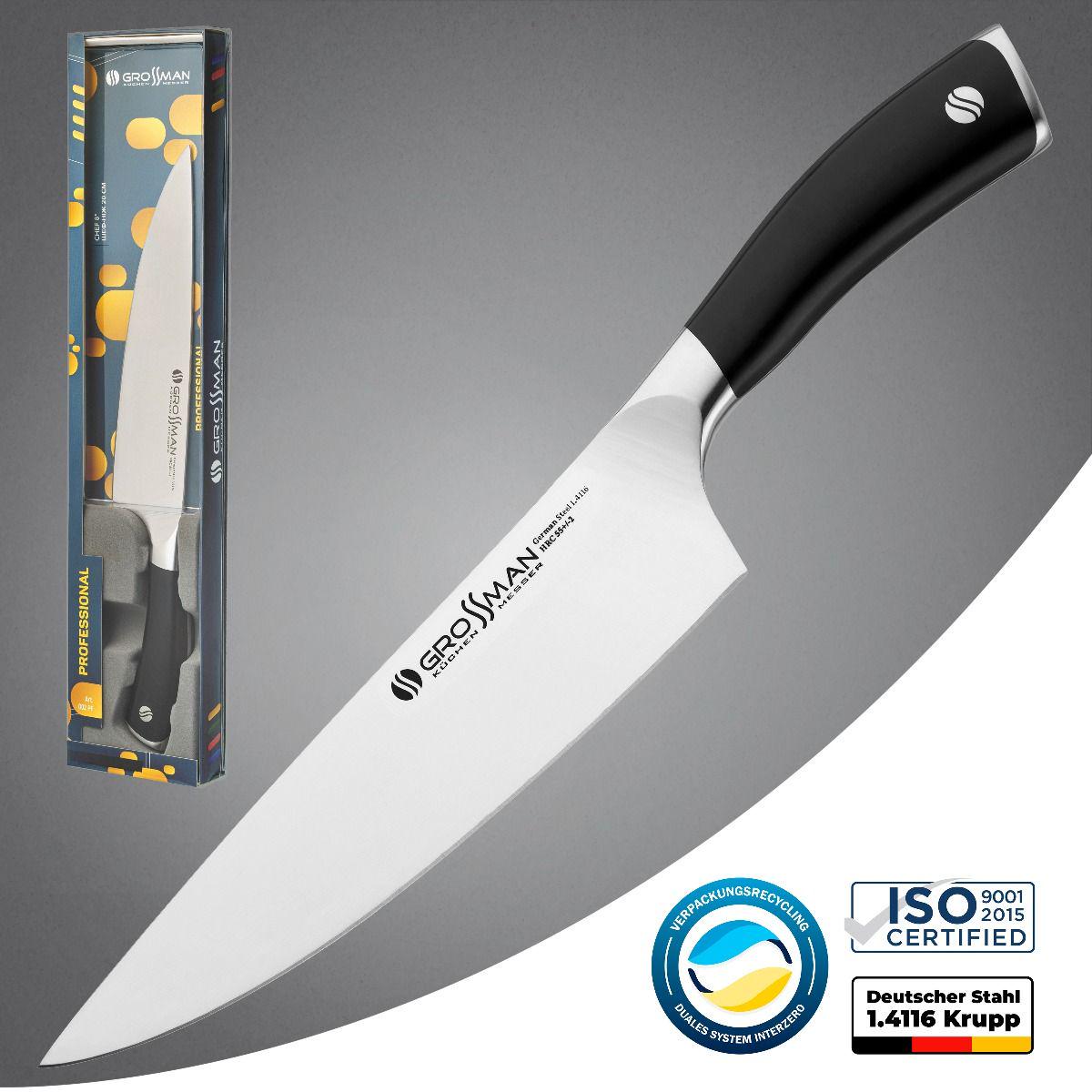 Шеф-нож кухонный PF (002 PF) - фото 11