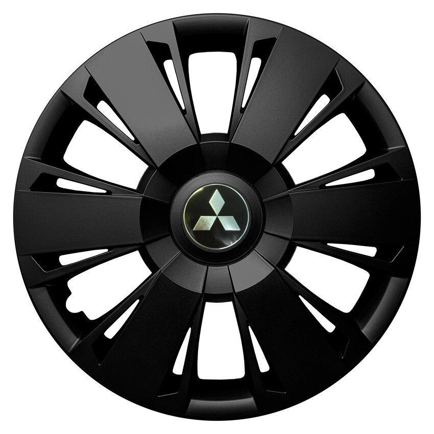 Комплект ковпаків JAWOPLAST Omega R16 для Mitsubishi 4 шт. Black (28435229)