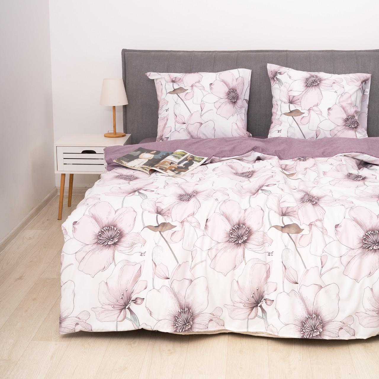 Комплект постільної білизниIsleep Viluta 24303 ранфорс з простирадлом на гумці двоспальний (28092635) - фото 2 Комплект постільної білизниIsleep Viluta 24303 ранфорс з простирадлом на гумці двоспальний (28092635) - фото 2