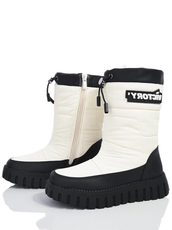 Дутики на овчине Kimbo FGN24125-3M р. 35 Белый - фото 2