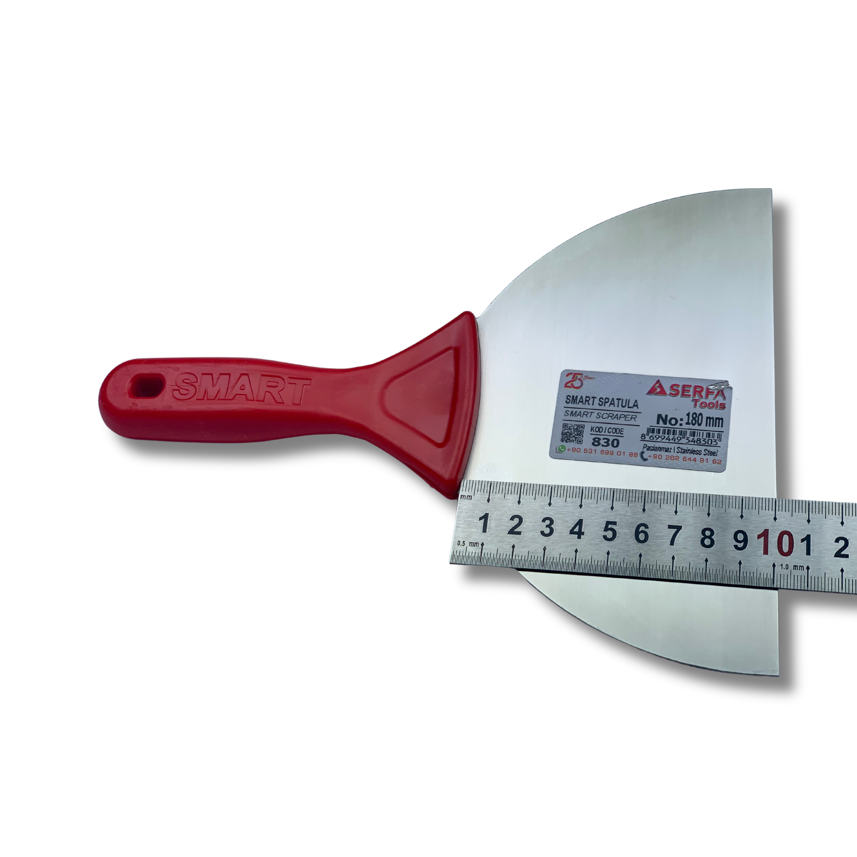 Шпатель Smart Scarper 180 мм нержавіюча сталь (830) - фото 2 Шпатель Smart Scarper 180 мм нержавіюча сталь (830) - фото 2