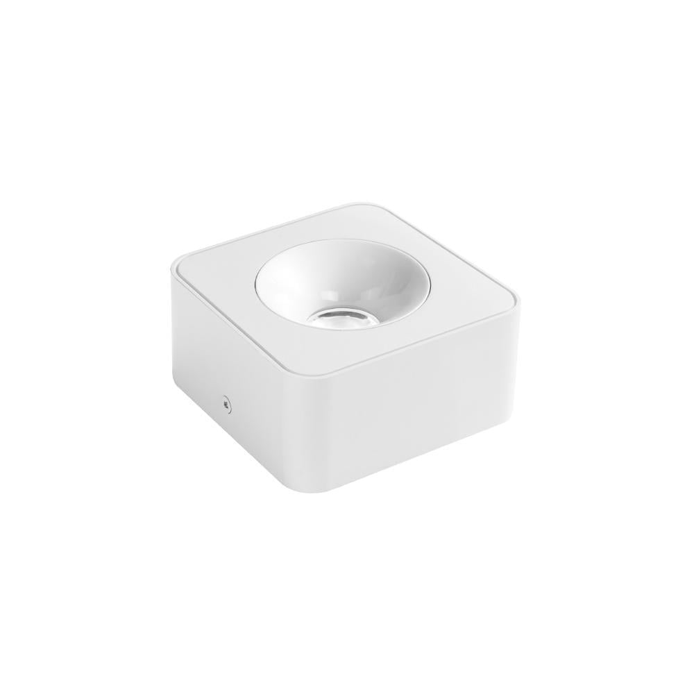 Светильник точечный накладной спот Violux SIDNEY-S 10W 4000K 900Lm квадрат Белый (330441)