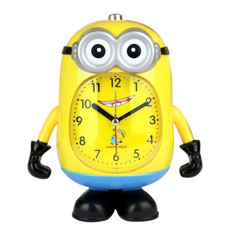 Часы настольные детские Миньон с подсветкой 19х16 см (VA-1430293595)