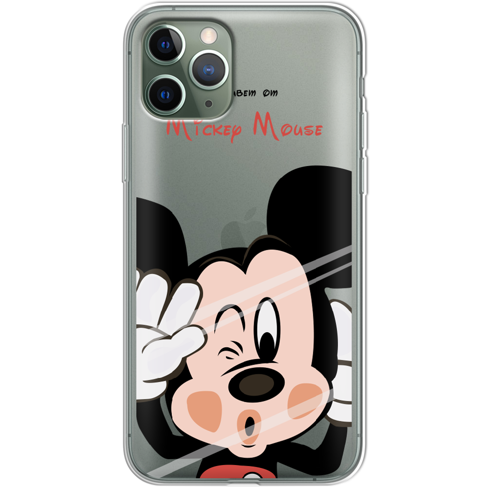 Чохол Boxface iPhone 11 Pro Mister M Прозорий силікон (38189-cc58-38189)