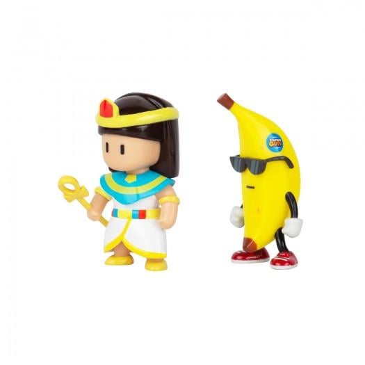 Набор коллекционных фигурок Stumble Guys Клеопатра и Банан (SG2015-4-ks)