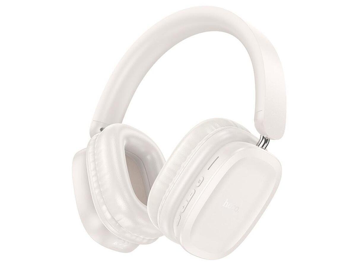 Наушники беспроводные Hoco с микрофоном Белый (W51)