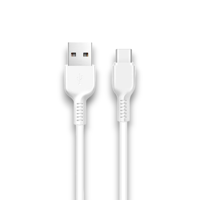 Кабель Hoco X20 USB-Type C 3А 2 м Белый (1010240-White)