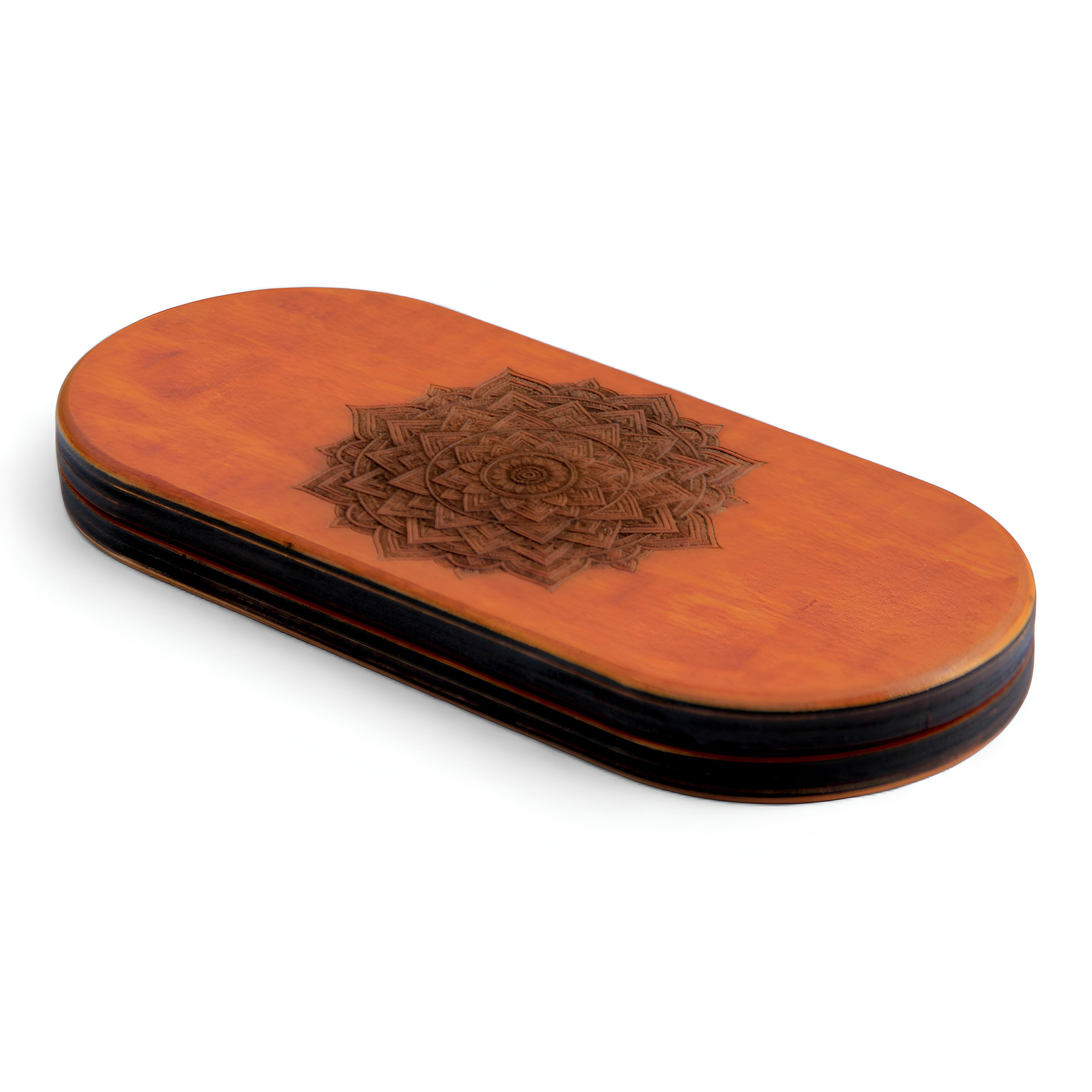 Дошка WNINE TY-008 Садху Мандала овальна крок 10 мм 335х150 мм (28400699)