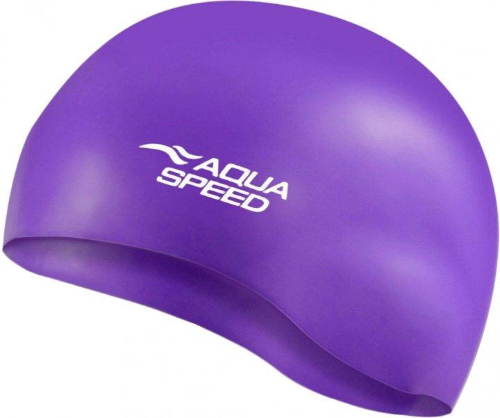 Шапка для плавания Aqua Speed ​​LONG HAIR CAP унисекс One Size Фиолетовый (705-23)
