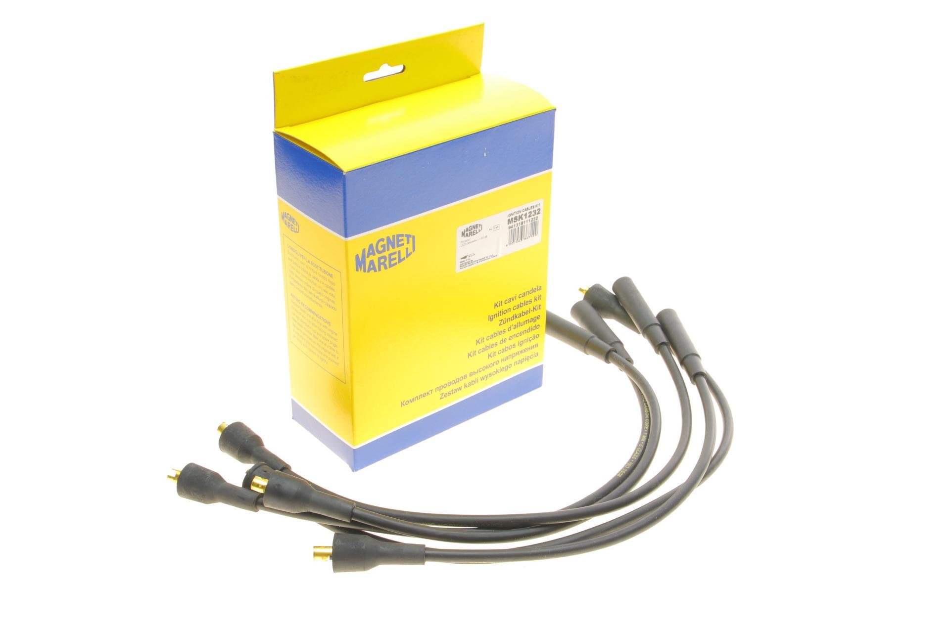 Провода зажигания Lada 110/111/Samara 87-06 высоковольтные MSK1232 (941318111232 MAGNETI MARELLI)