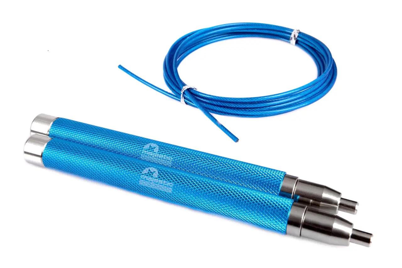 Скакалка швидкісна для кросфіту Majestic Sport Self-Locking Speed Rope (GVA6021/В) - фото 1