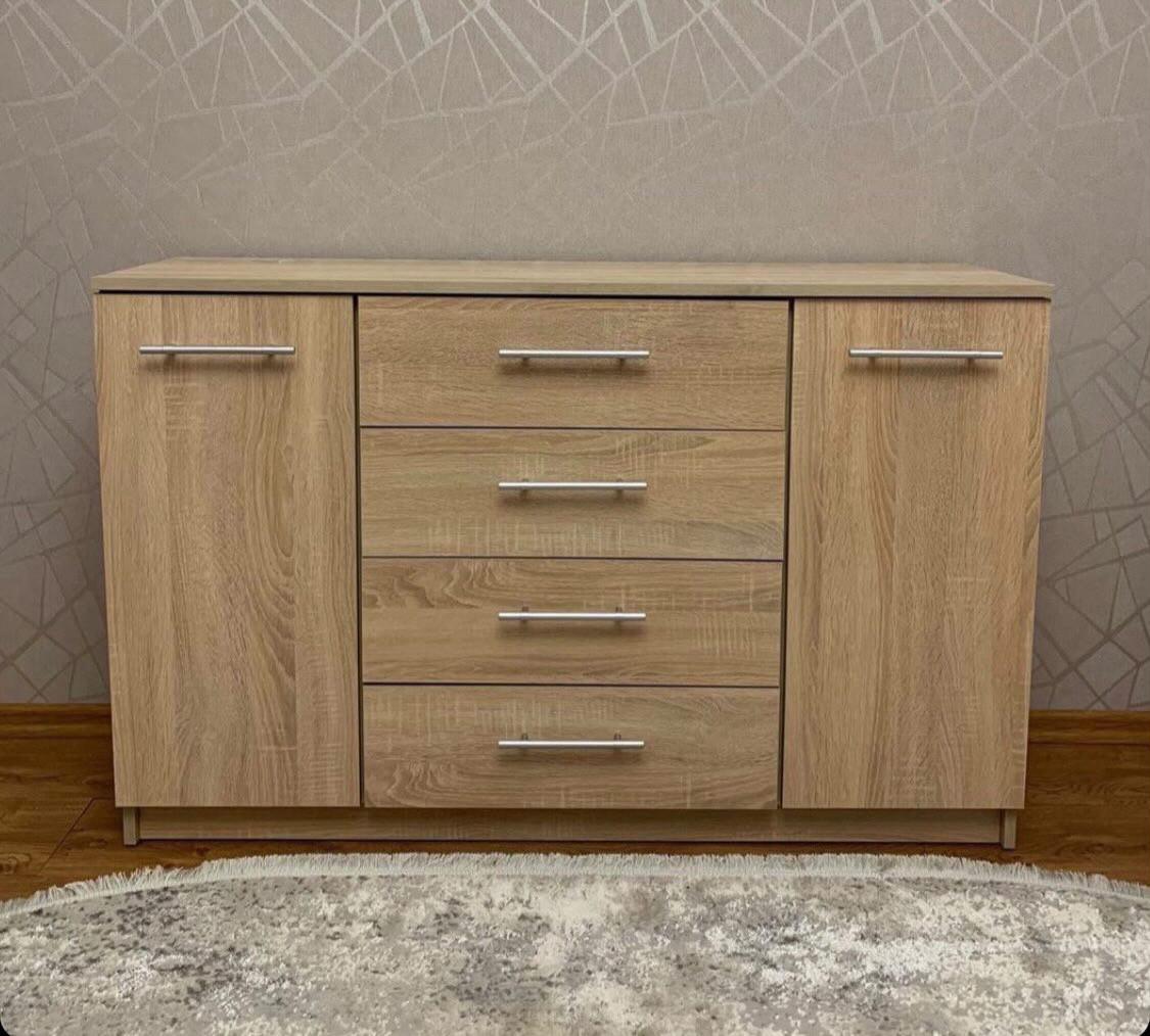 Комод Standart 4х2 1250х810х350 мм Дуб сонома світлий - фото 7