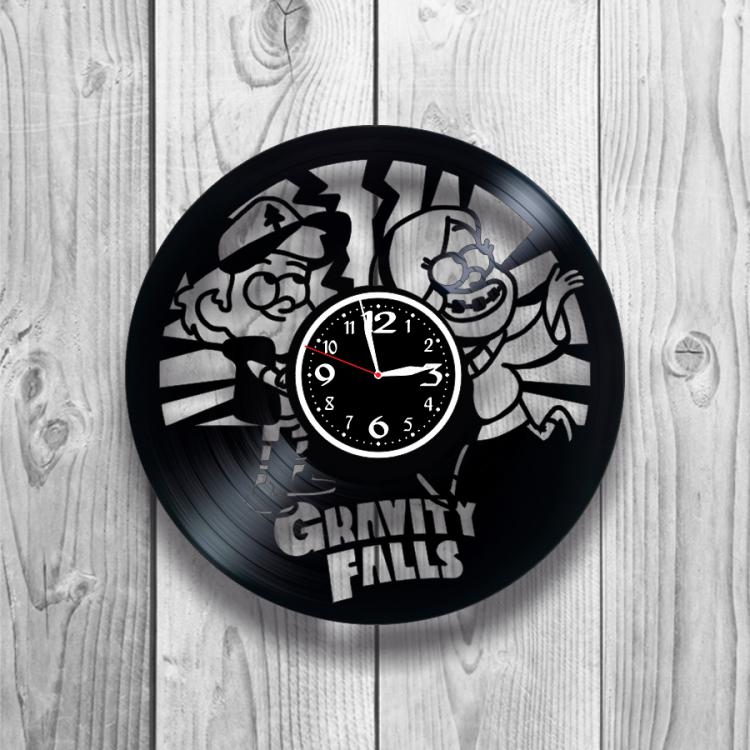 Часы настенные Gravity Falls 0511 из виниловой пластинки
