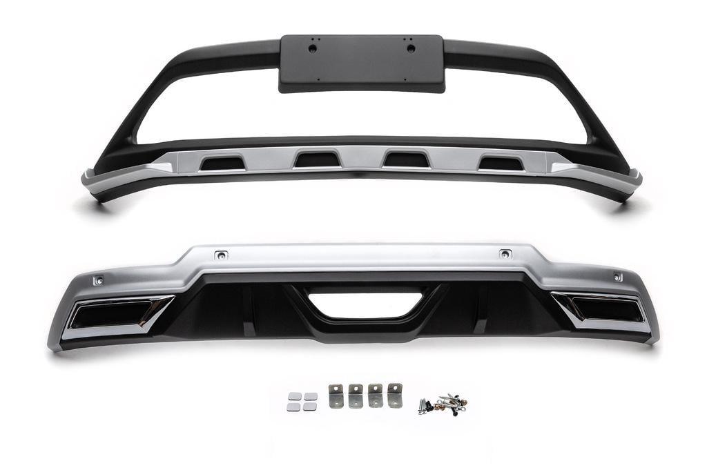 Передняя и задняя накладки V1 2 шт. для Toyota C-HR 35033