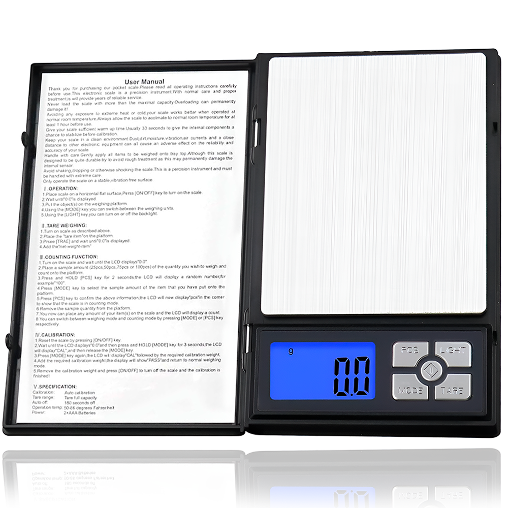 Ювелирные весы Digital Lion 1108-5 с чехлом точностью 0,01 г до 500 г (2691616522)