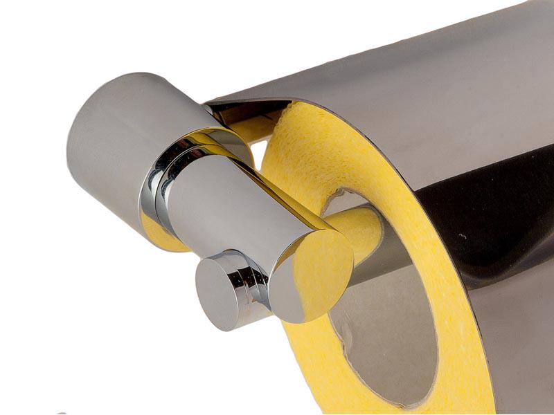 Тримач для туалетного паперу KUGU Eva 111 із кришкою Хром (130635) - фото 3 Тримач для туалетного паперу KUGU Eva 111 із кришкою Хром (130635) - фото 3