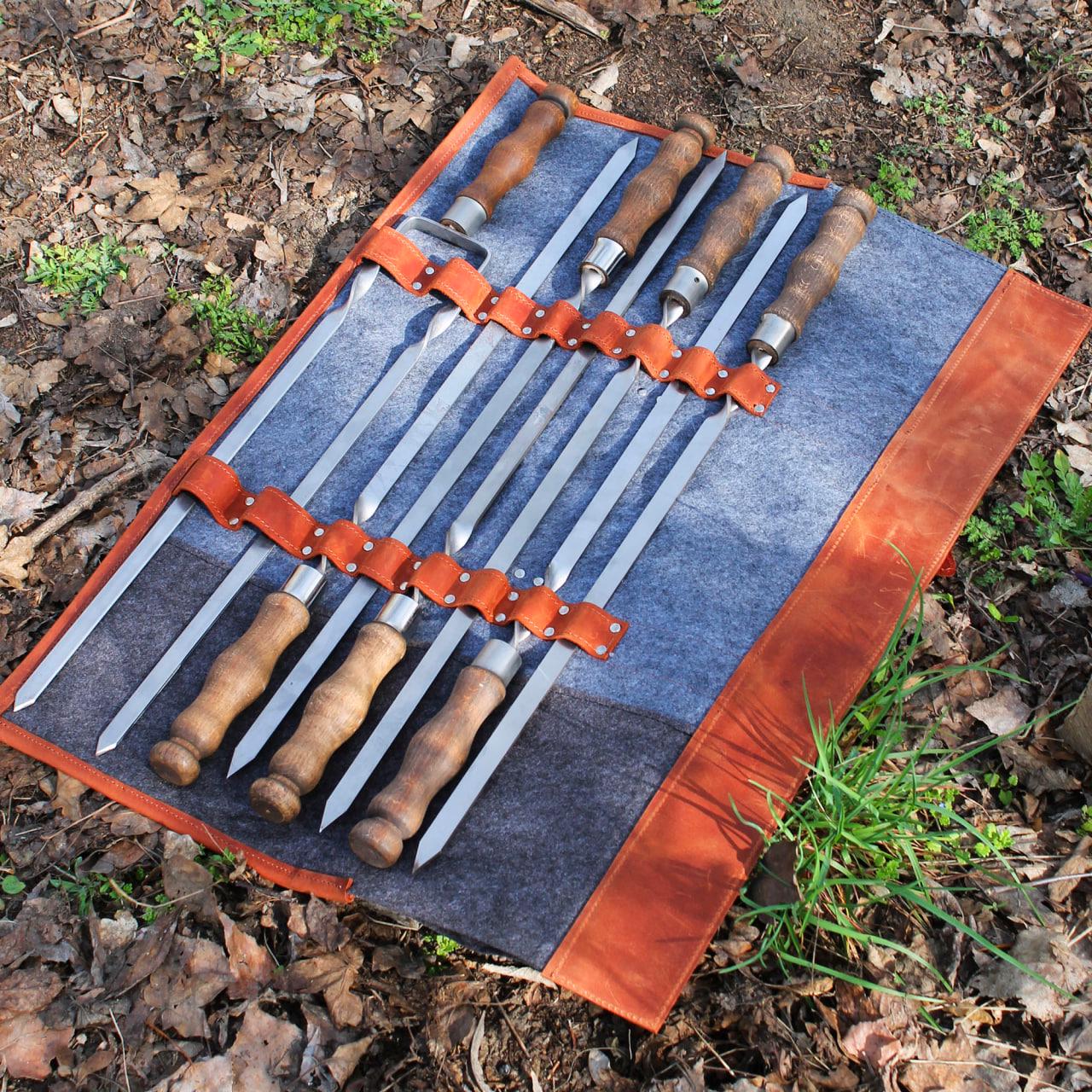 Набор шампуров Лайт в эксклюзивном чехле (15197065)