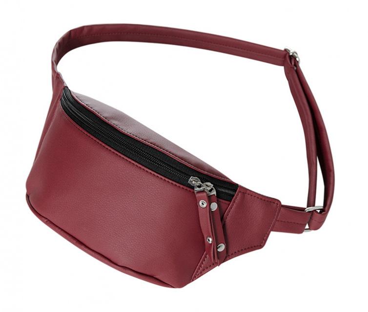 Сумка-бананка Sambag Tirso MTH Бордо (80131205)