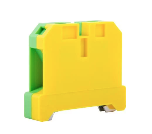 Клема гвинтова набірна E.NEXT e.tc.z.din.pro.16 76А 16 мм2 х 58х12х50 мм заземлення Жовто-зелений (p050005)