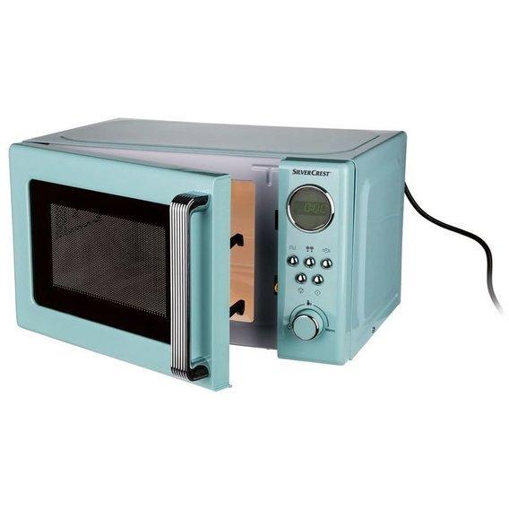 Микроволновая печь Silver Crest SMWC 700 B3 700W 17 л Mint (100407) - фото 3 Микроволновая печь Silver Crest SMWC 700 B3 700W 17 л Mint (100407) - фото 3