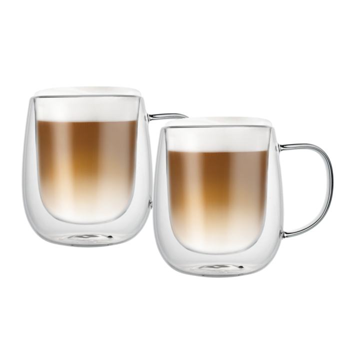 Набор чашек для кофе Ringel двойной стенкой Guten Morgen 2х боросиликатное стекло 440 мл (2674186)