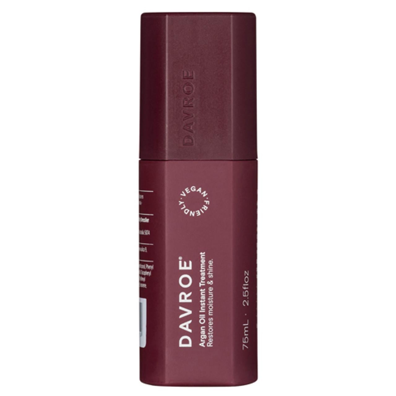 Олія арганова DAVROE Argan Oil Instant Treatment для миттєвого відновлення волосся 75 мл (9326123007414)