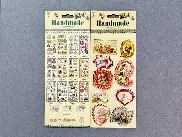 Набор 3D стикеров (QQ-012)