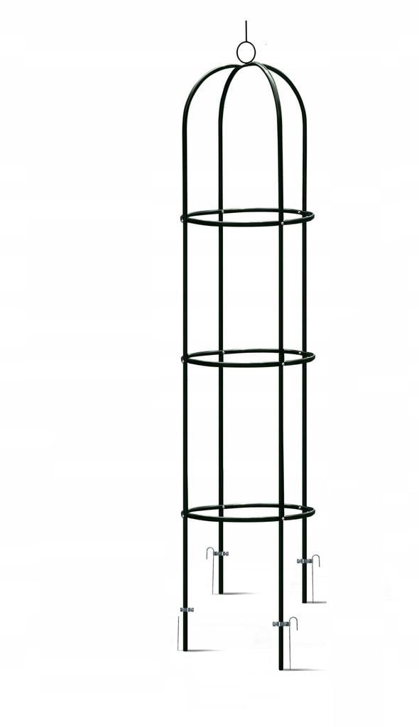 Колона-опора садова Plonos PL-992 для квітів пергола з анкерами кріплення 200 см (499201)