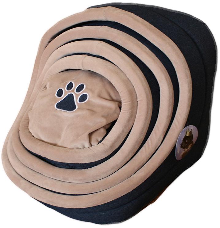 Набір лежанок для собак та котів AnimAll Ат 1000 Bell 42x42x40 смa Blue/Milk (2000981181000) - фото 2