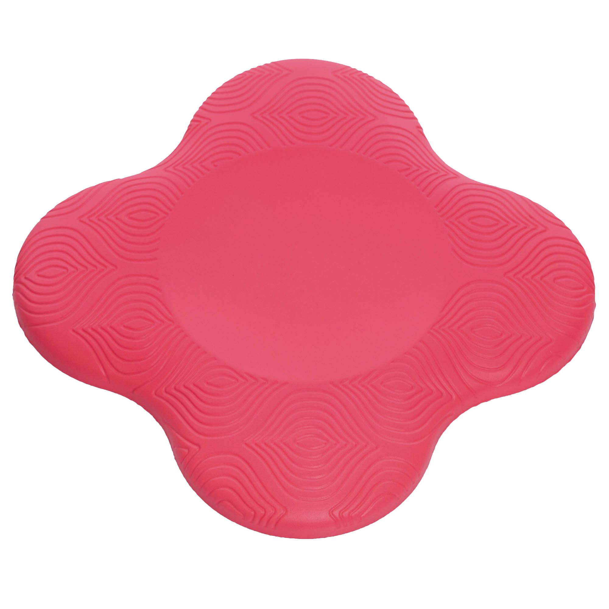 Подставка под колено и локоть для йоги Zelart FI-1586 20x20x2 см Красный (NA004073)