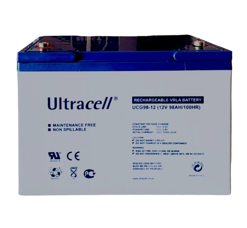 Акумулятор гелевий Ultracell 98Ah 12 V