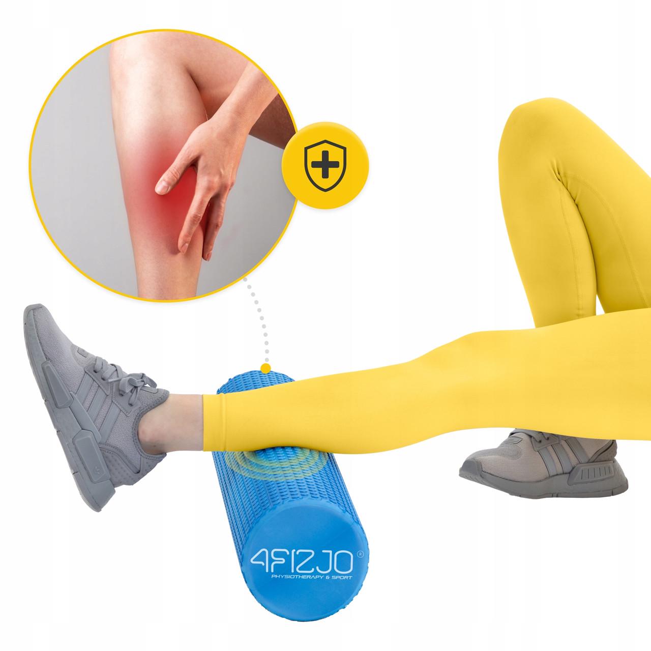 Массажный ролик 4fizjo CARE+ EVA 90x15 см Blue (P-5907739310774) - фото 6 Массажный ролик 4fizjo CARE+ EVA 90x15 см Blue (P-5907739310774) - фото 6