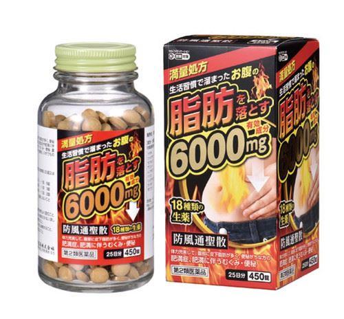 Комплекс для похудения Kitanihon Bofutsushosan Shisei бофусан 6000 мг 450 табл. Комплекс для похудения Kitanihon Bofutsushosan Shisei бофусан 6000 мг 450 табл.