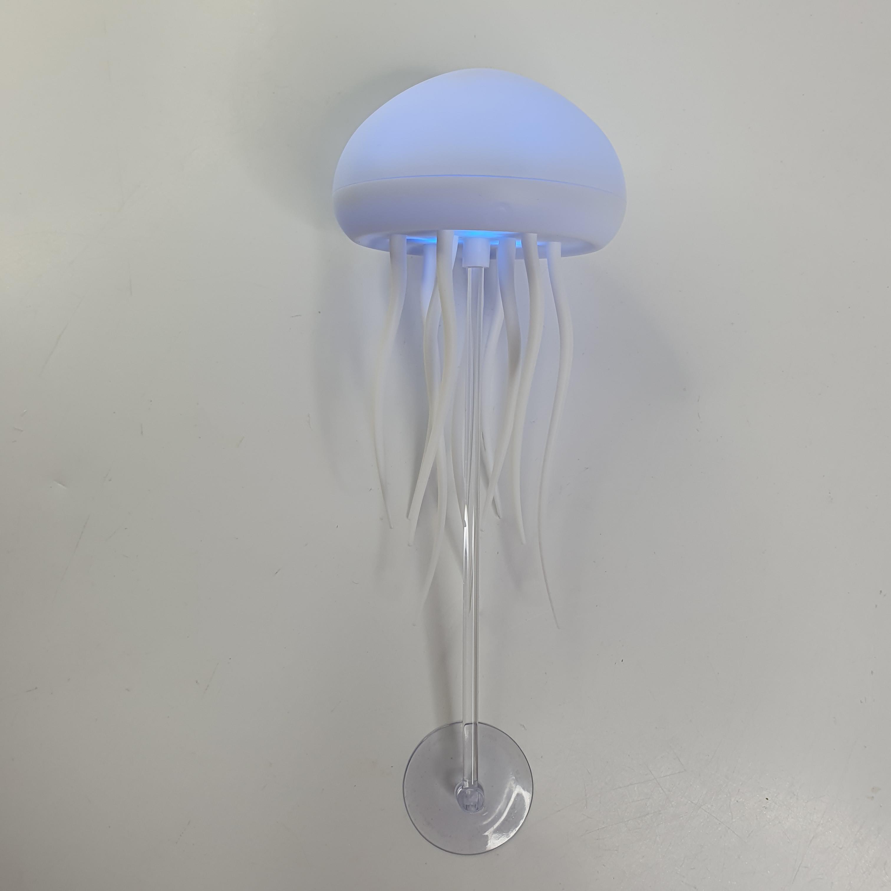 Лампа-ночник RGB Медуза с вращательными движениями Белый (NTL-5B)