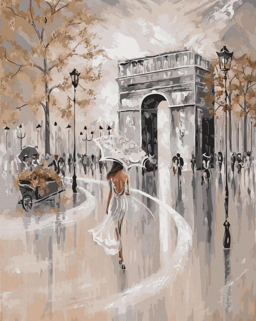 Картина по номерам Brushme Прогулка по Парижу 40x50 см (GX27581) Картина по номерам Brushme Прогулка по Парижу 40x50 см (GX27581)