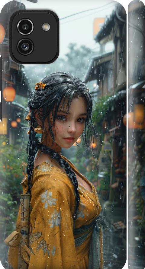 Чехол на Samsung Galaxy A03 A035F Anime-girl (6133m-2499-42517) Чехол на Samsung Galaxy A03 A035F Anime-girl (6133m-2499-42517)