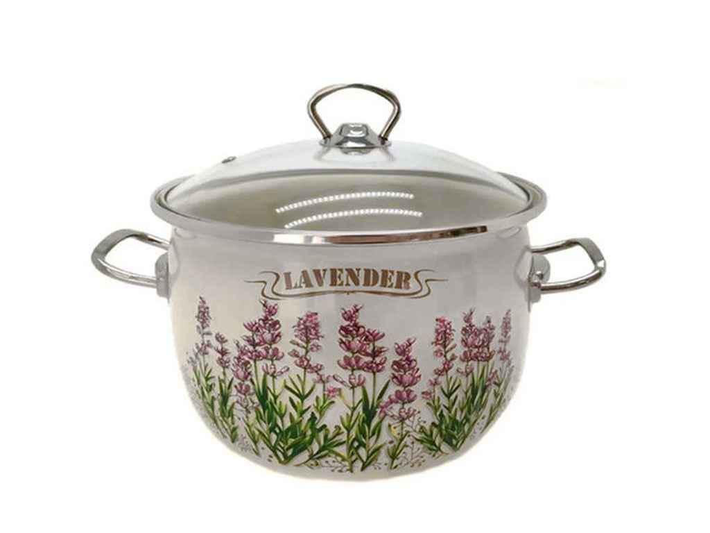 Кастрюля Idilia Лаванда 3,5 л Белый (I81913)