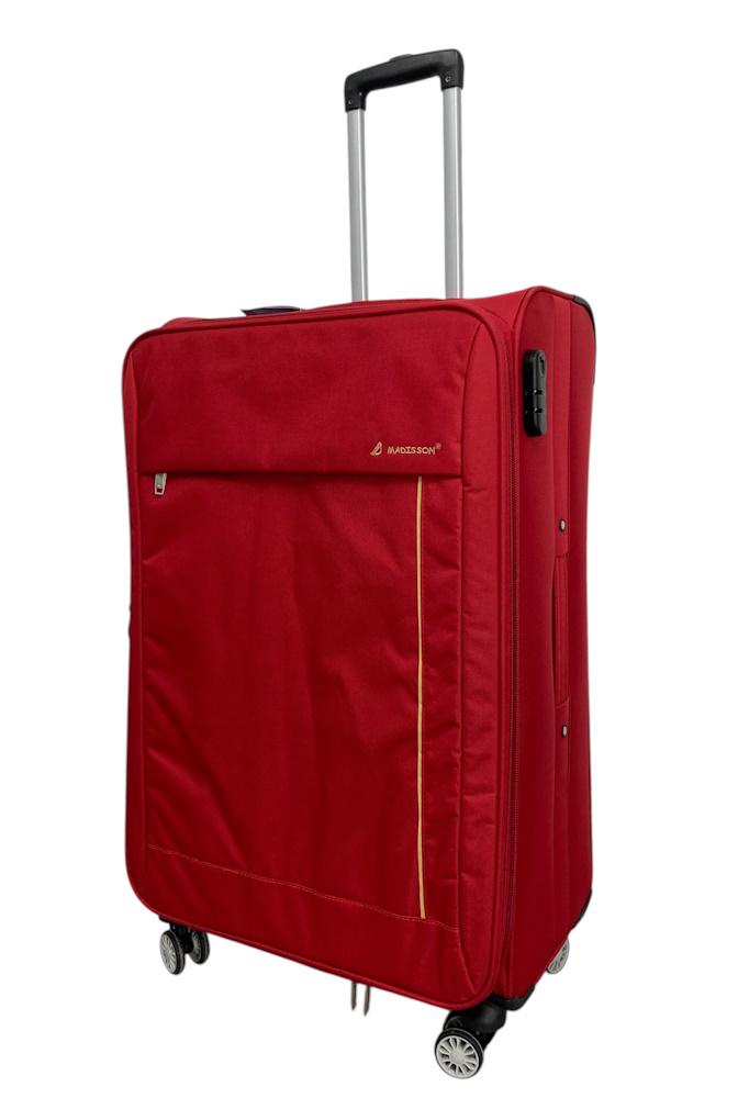 Валіза велика Madisson Snowball 35703 поліестер L Червоний - фото 7 Валіза велика Madisson Snowball 35703 поліестер L Червоний - фото 7