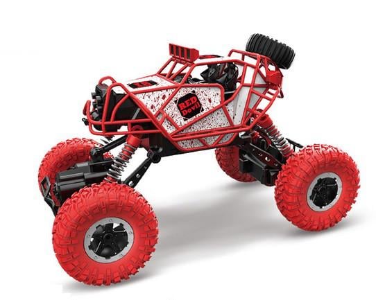Игрушка на радиоуправлении Racing Rally RC Rock Through джип 1:43 4х4 Красный (SUN1618)