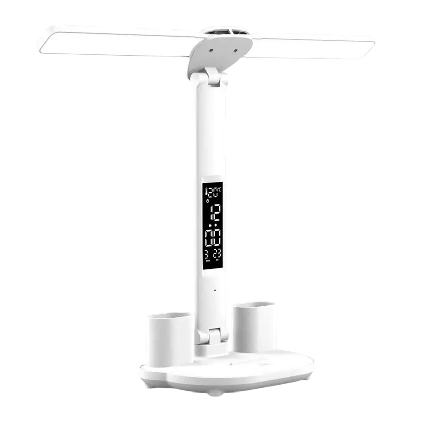 Лампа світлодіодна настільна на акумуляторі Doublehead з календарем