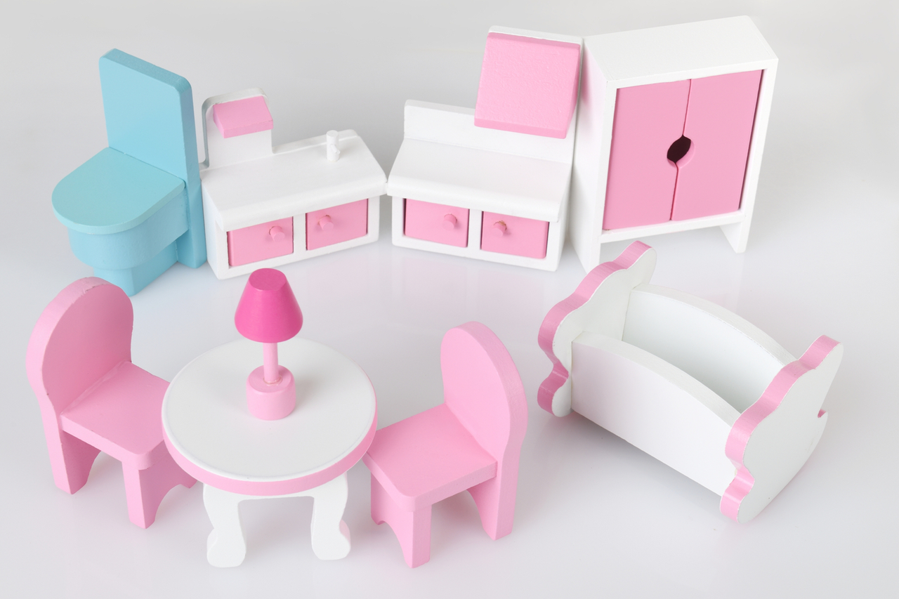 Деревянный кукольный дом с LED подсветкой (3892) - фото 7 Деревянный кукольный дом с LED подсветкой (3892) - фото 7