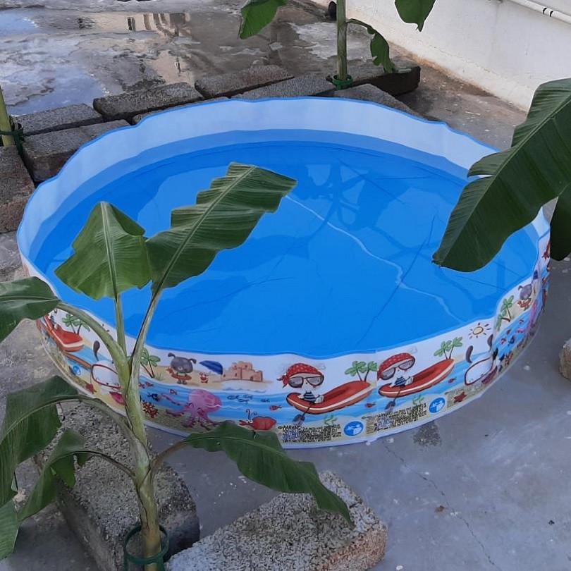 Басейн дитячий каркасний Intex Піратські пригоди круглий 152 см (28443883) - фото 3